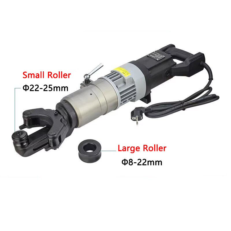 Rebar Bender Electric Portable 25Mm - NRB-25B 電動油圧式鉄筋曲げ・矯正機 8～25mm対応、携帯型、手動式、丸鋼・ねじ鋼用