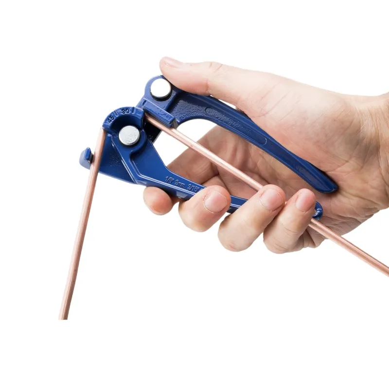 Manual Pipe Tube Bender 3/8 To 1 Inch - 銅、アルミニウム、ステンレス鋼のシームレスチューブを曲げるための手動パイプベンダー。1/8インチ、3/16インチ、1/4インチの小径チューブに対応。