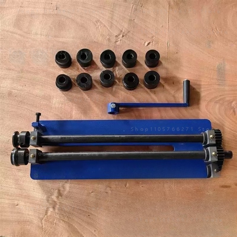 Bead Roller Sheet Metal Forming Machine - 18インチ板金ビーディングマシン 手動曲げローラー 6種類の成形ダイス付き 深さ45.72cm