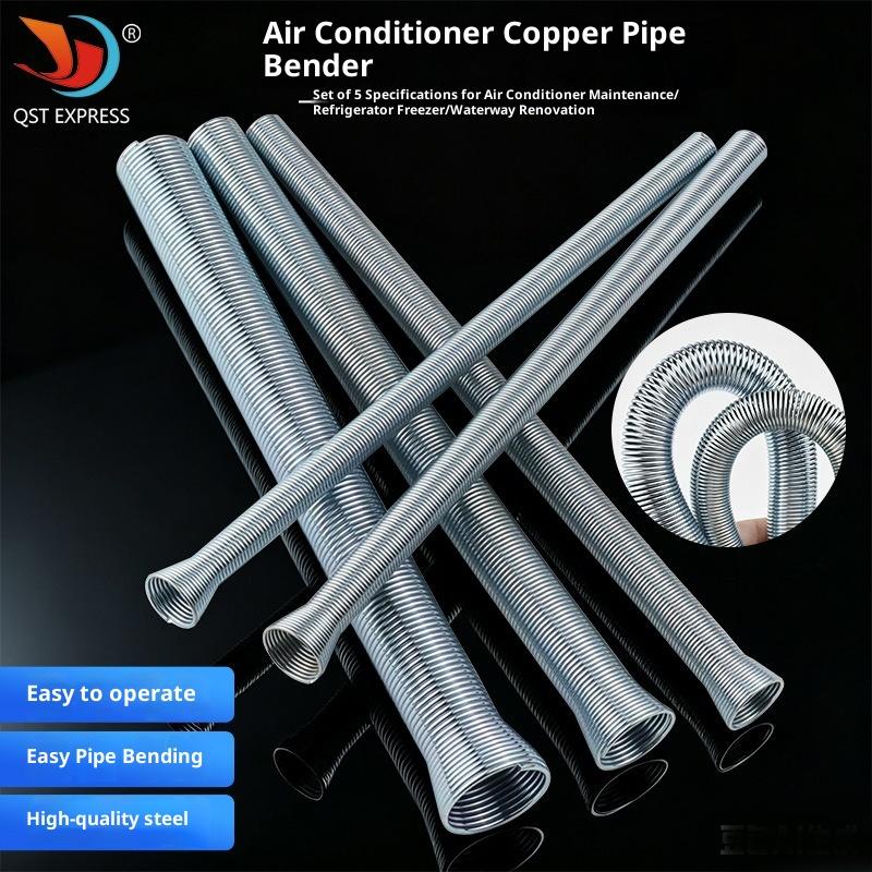 1セット/5個入り 外部式スプリング銅管ベンダー 手動内部折 - Manual Pipe Tube Bender 3/8 To 1 Inch のレビューと価格