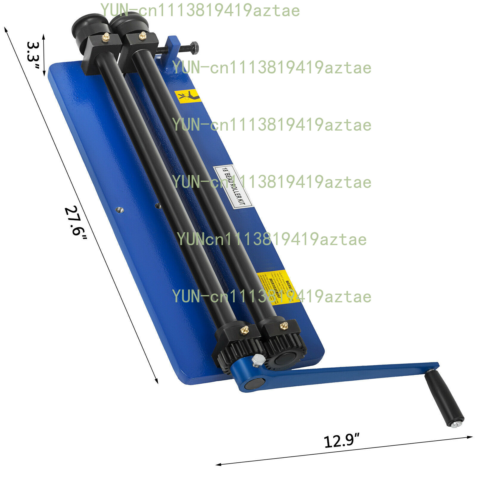 18インチ板金ビードローラー曲げ機、6種類のダイス付き、スロ - Bead Roller Sheet Metal Forming Machine のレビューと価格