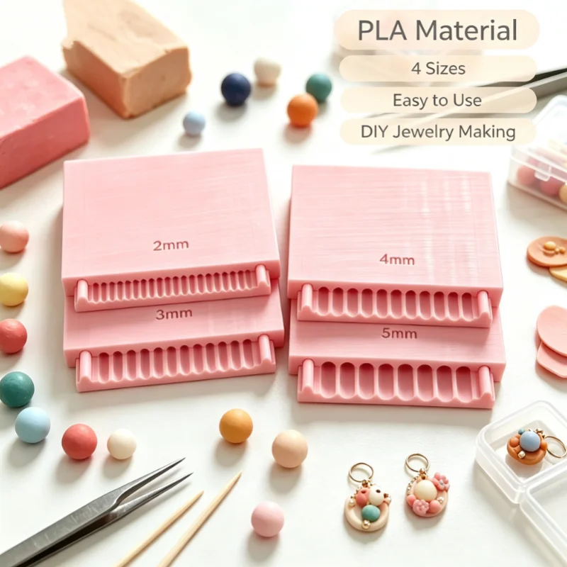 ポリマークレイビーズローラーテンプレートセット、2-5mmク - Bead Roller Sheet Metal Forming Machine のレビューと価格