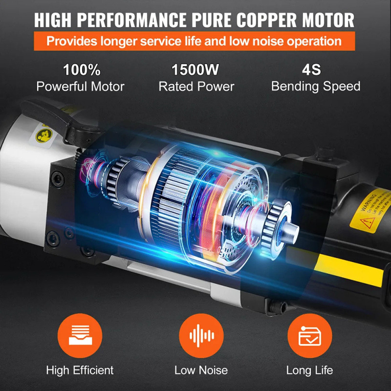 効率的な1500W電動油圧エンジン搭載ポータブル鉄筋ベンダー - Rebar Bender Electric Portable 25Mm のレビューと価格