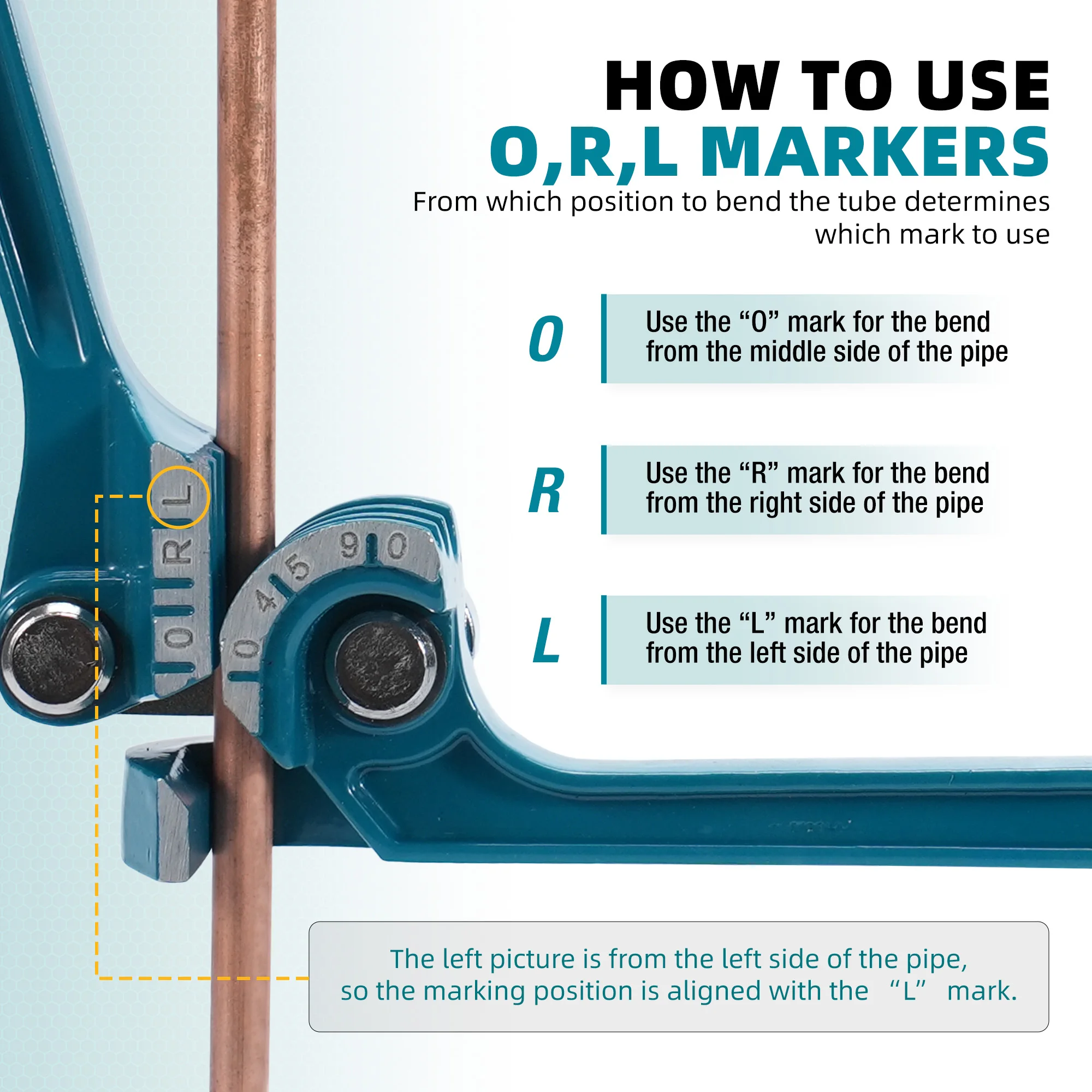 LIBRATON 銅管ベンダー、チューブベンダー 90 °  - Manual Pipe Tube Bender 3/8 To 1 Inch のレビューと価格