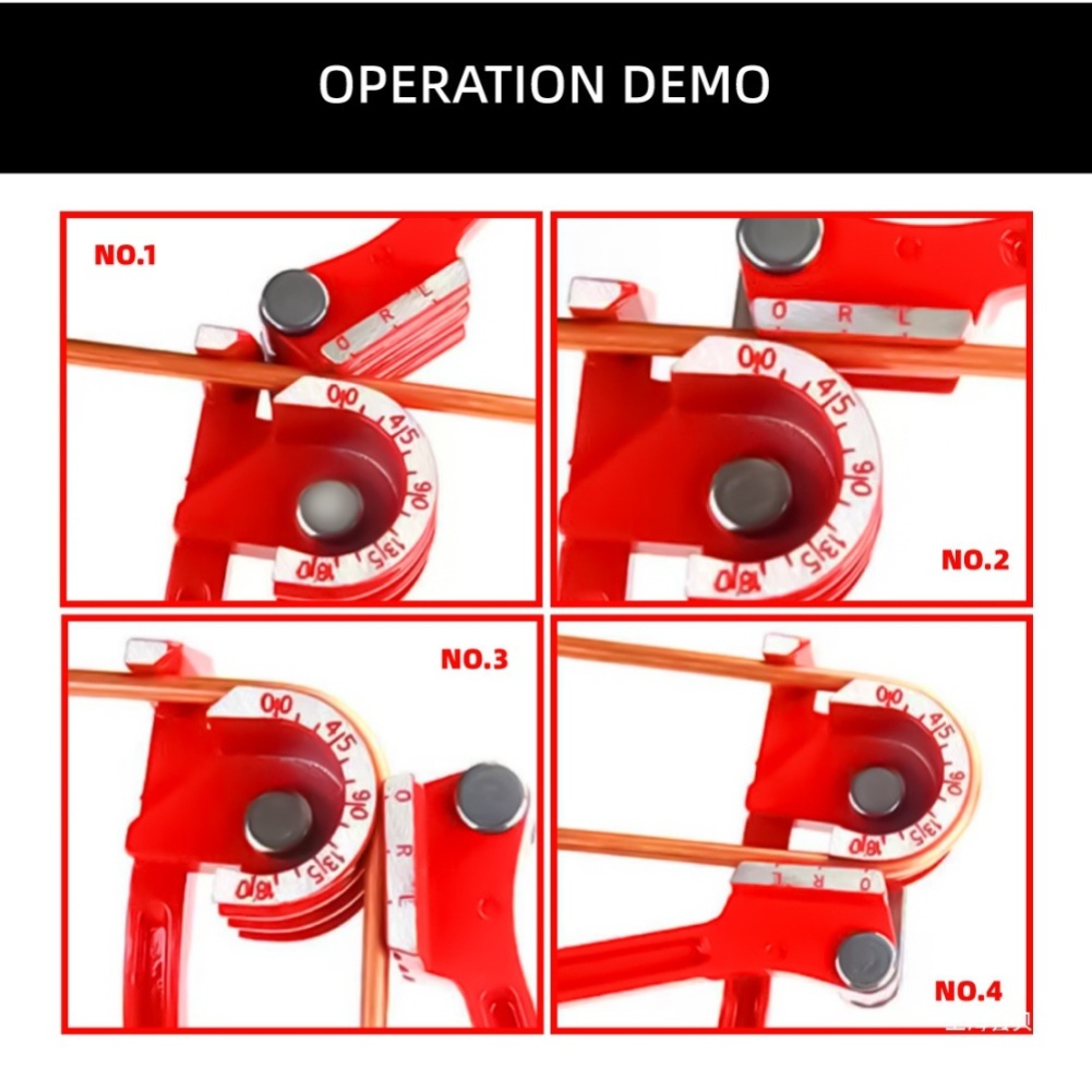 26×19.5×6cm 3-in-1手動チューブベンダー 1 - Manual Pipe Tube Bender 3/8 To 1 Inch のレビューと価格