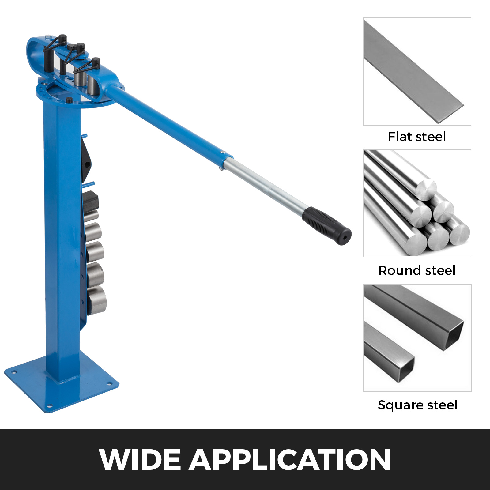VEVOR YP-38 床置き型 チューブベンダー（7種類の - Manual Pipe Tube Bender 3/8 To 1 Inch のレビューと価格